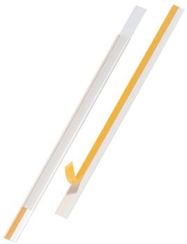 DURABLE Beschriftungsschiene Scanfix selbstklebend 1000x30mm transparent (802719)