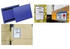 DURABLE Etikettentaschen magnetisch 297x74mm blau 50 Stück (175807)