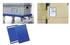 DURABLE Etikettentaschen selbstklebend A5 quer blau 50 Stück (179507)