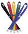 DURABLE Textilband 20mm mit Karabiner 44cm schwarz 10 Stück (813701)