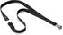 DURABLE Textilband Soft Colour 15mm mit Karabiner 44cm schwarz 10 Stück (812701)