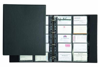 DURABLE Visitenkartenalbum Visifix Economy 315x255mm schwarz (244401)