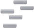 DURABLE Zettelhalter Durafix Clip selbstklebend 60x17mm silber 5 Stück (470523)