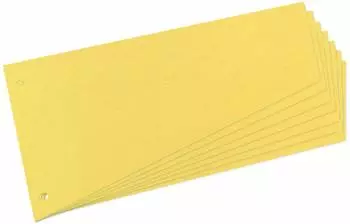 Herlitz Trennstreifen Trapez gelb 100er (10838381)