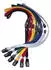 DURABLE Textilband 10mm mit Sicherheitsverschluss dunkelblau 10 Stück (811907)
