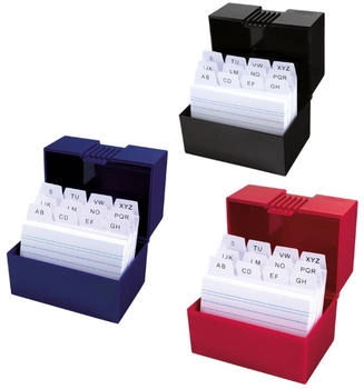 Herlitz Karteikasten A8 gefüllt (50022939)