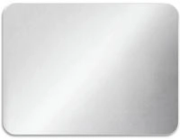Cleartex Bodenschutzmatte 119x75 f&uuml;r harte B&ouml;den transparent rechtecki