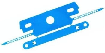 Laurel Klammern Abhefter + Deckschiene 100 Stück blau