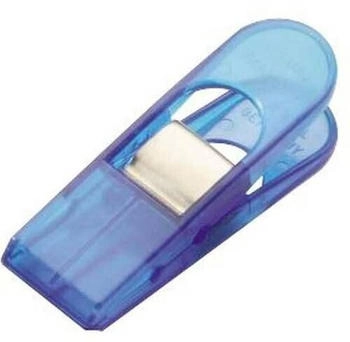 Laurel Klammern Briefklemmer Multi Clip Big Peg 33x120mm 100 Stück kristallblau