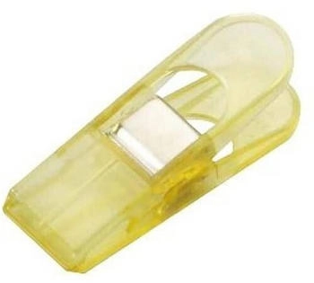 Laurel Klammern Briefklemmer Multi Clip Big Peg 33x120mm 100 Stück kristallgelb