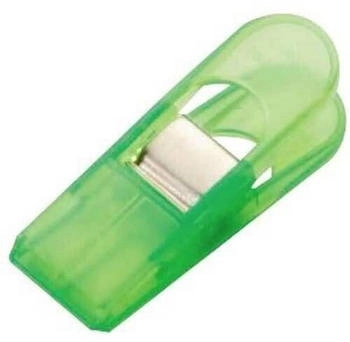 Laurel Klammern Briefklemmer Multi Clip Big Peg 33x120mm 100 Stück kristallgrün