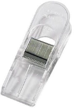 Laurel Klammern Briefklemmer Multi Clip Maxi Peg 26x80mm 100 Stück kristall