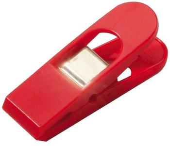 Laurel Klammern Briefklemmer Multi Clip Maxi Peg 26x80mm 40 Stück rot