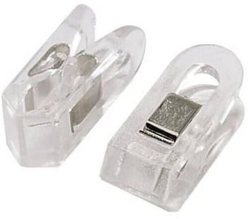Laurel Klammern Briefklemmer Multi Clip Pegy 10x25mm 100 Stück kristall