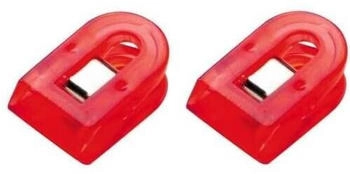 Laurel Klammern Briefklemmer Multi Clip Pegy 10x25mm 100 Stück kristallrot