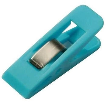 Laurel Klammern Briefklemmer Multi Clip Taifun 15x50mm 90 Stück hellblau