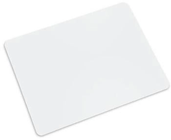Floordirekt Bodenschutzmatte für Hartböden aus Polypropylen 114 x 120 cm rechteckig semi-transparent