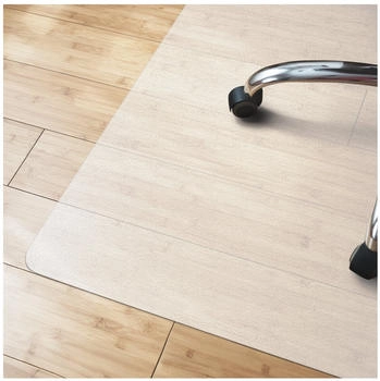 Floordirekt Bodenschutzmatte für Hartböden aus Polypropylen 120 x 300 cm rechteckig semi-transparent