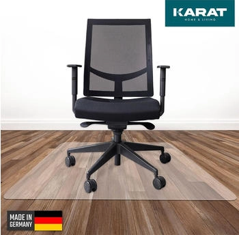 Floordirekt Bodenschutzmatten Für Hartböden Polycarbonat XXL 190 x 200 cm transparent rechteckig