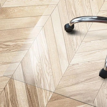 Floordirekt Bodenschutzmatte für Hartböden Neo Plus Transparent 114x150 cm