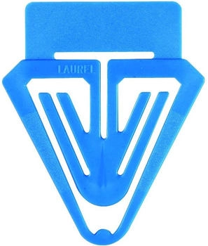 Laurel Klammern Kartenreiter 40mm 100 Stück blau