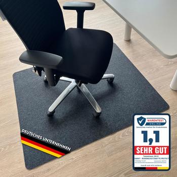 Karat Bodenschutzmatte Viking (100 x 120 cm) Grau