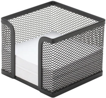 Q-CONNECT Zettelbox Metalldraht schwarz (KF00878)