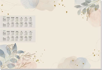 sigel Schreibunterlage Pastel Garden 30 Blatt (HO304)