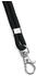 DURABLE Textilband rPET mit Karabinerhaken schwarz (824101)