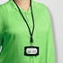 DURABLE Textilband rPET mit Karabinerhaken schwarz (824101)