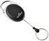 DURABLE Jojo Style LED Ausweishalter/Schlüsselring mit LED Lampe schwarz (819801)