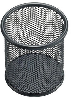 Helit Mesh Stifteköcher Metall schwarz 1 Fach (H2518195)