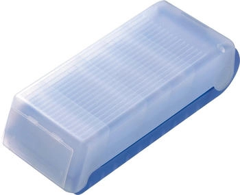 Helit Beebox Karteikarten Box DIN A8 quer, blau (H6901030)