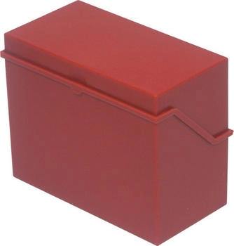 Helit Karteibox A7 quer rot (H6214725)