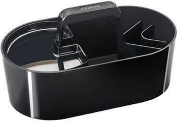 HAN Toolbox Loft mit 4 Fächern, herausnehmbare Ablageschale und Griff, schwarz (1200-13)