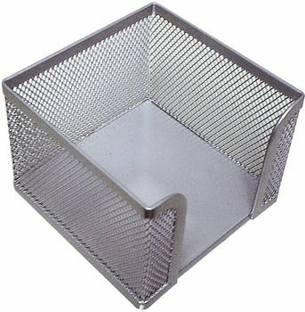 Q-CONNECT Zettelbox Metalldraht silber (KF00881)