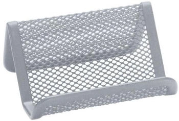 Q-CONNECT Visitenkartenaufsteller Metalldraht Silber (KF04729)