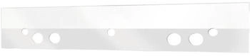 Q-CONNECT Abheftstreifen selbstklebend A4 Universallochung transparent 50 Stück (KF27050)