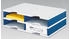 styro Styrodoc Duo Dokumentenablage mit 4 Fächern grau/blau (268-0202.38)