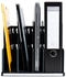 Exacompta Modulotop Organizer mit 5 Trennwänden für A4 Dokumente lichtgrau/mausgrau (390740D)