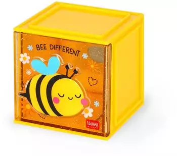 Legami Erweiterbare Schreibtischbox - Cutie Cube Bee