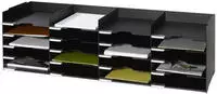 Paperflow Formularbox stapelbar HxTxB 31,3x32,7x101cm 20 F&auml;cher PS (Po