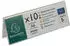Exacompta Tisch-Namensschilder Querformat PMMA 150x55mm, 10er Pack (86358D)