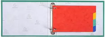 Exacompta Karton-Register DIN A6 4-teilig, 4 Farben, 10er Pack (604E)