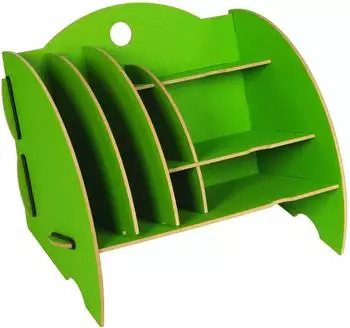 Werkhaus Schreibtisch-Organizer 8 Fächer, Grün (SON 102815)