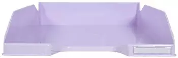 Exacompta Aquarel Combo Midi Briefablage A4+ Violett, 6er-Pack (113264D)