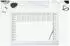 sigel Protect Papier-Schreibtischunterlage DIN A2, 40 Blatt, transparente Schutzleiste (H6366)