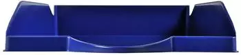 Exacompta EcoTray Office Briefablage A4+ Nachtblau, 10er-Pack (123104D)