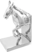 vidaXL Buchst&uuml;tzen 2 pcs Silber 11 x 14 x 25 cm Aluminium