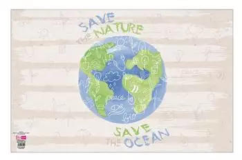 VELOFLEX Schreibtischunterlage Nature recycelbarer Karton 39x60cm (4639612)